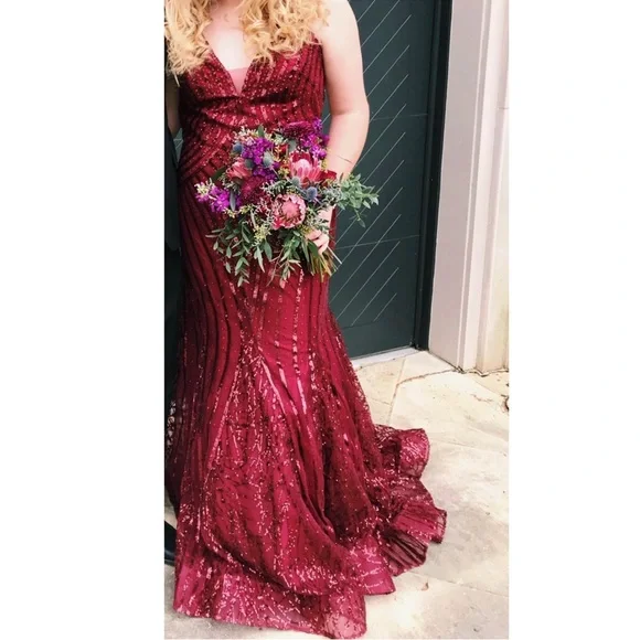 LET’S GET WILDE size 16 FORMAL DRESS - Picture 1 of 6